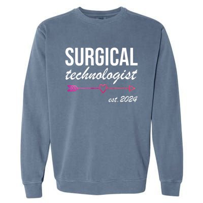 Surgical Technologist Est 2024 Garment-Dyed Sweatshirt