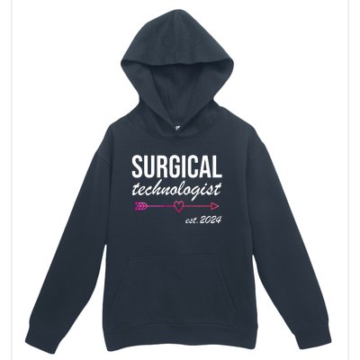 Surgical Technologist Est 2024 Urban Pullover Hoodie