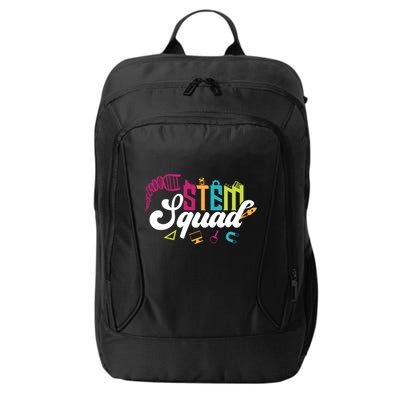 Science Technology Engineering Math Teacher Gift Stem Squad Funny Gift City Backpack