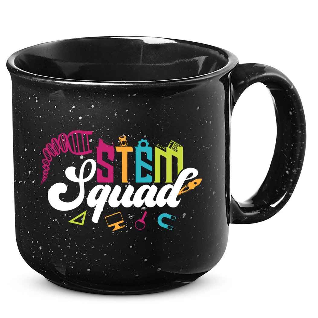 Science Technology Engineering Math Teacher Gift Stem Squad Funny Gift 15oz Campfire Ceramic Mug