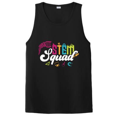Science Technology Engineering Math Teacher Gift Stem Squad Funny Gift PosiCharge Competitor Tank