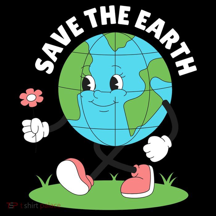Save The Earth Cute Earth Day Tall T-Shirt