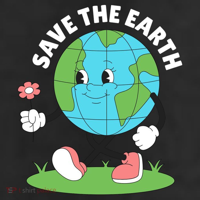 Save The Earth Cute Earth Day Trucker Hat