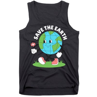 Save The Earth Cute Earth Day Tank Top