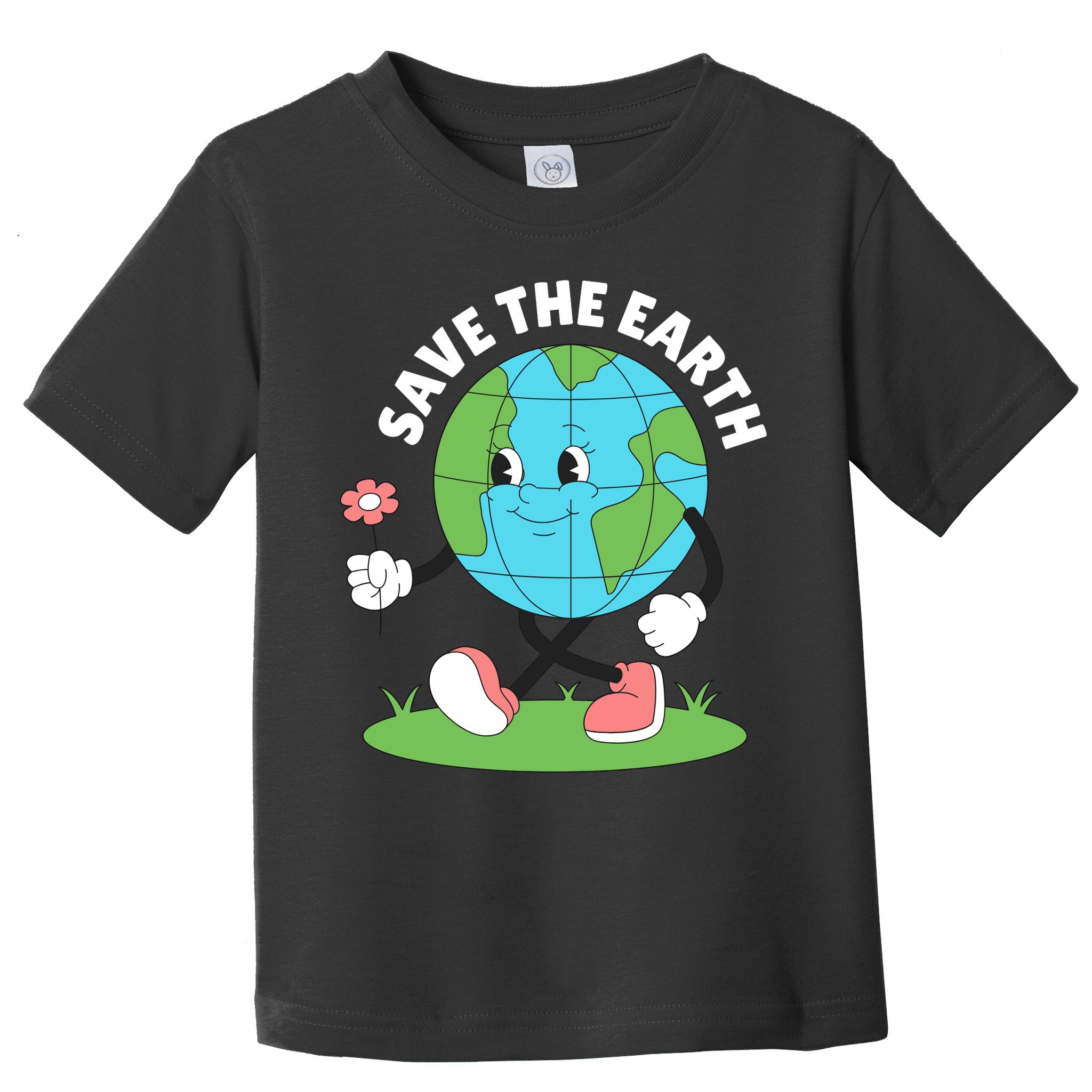 Save The Earth Cute Earth Day Toddler T-Shirt