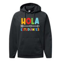 Spanish Teacher Espanol Language Educator Instructor Maestra Performance Fleece Hoodie