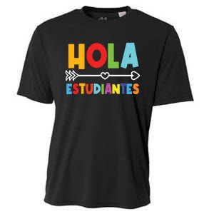 Spanish Teacher Espanol Language Educator Instructor Maestra Cooling Performance Crew T-Shirt