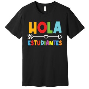 Spanish Teacher Espanol Language Educator Instructor Maestra Premium T-Shirt