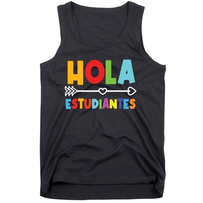 Spanish Teacher Espanol Language Educator Instructor Maestra Tank Top