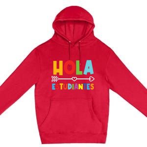 Spanish Teacher Espanol Language Educator Instructor Maestra Premium Pullover Hoodie