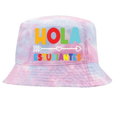 Spanish Teacher Espanol Language Educator Instructor Maestra Tie-Dyed Bucket Hat