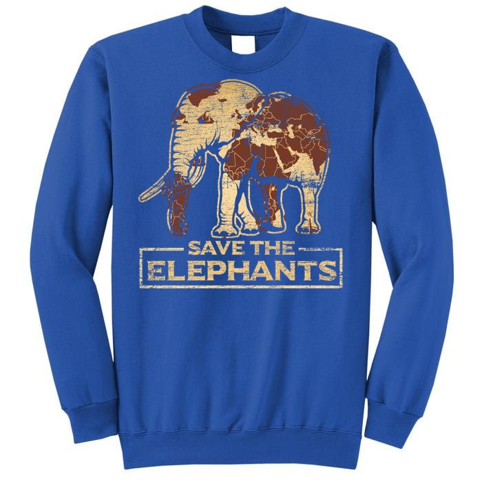 Save The Elephants Elephant Great Gift Sweatshirt