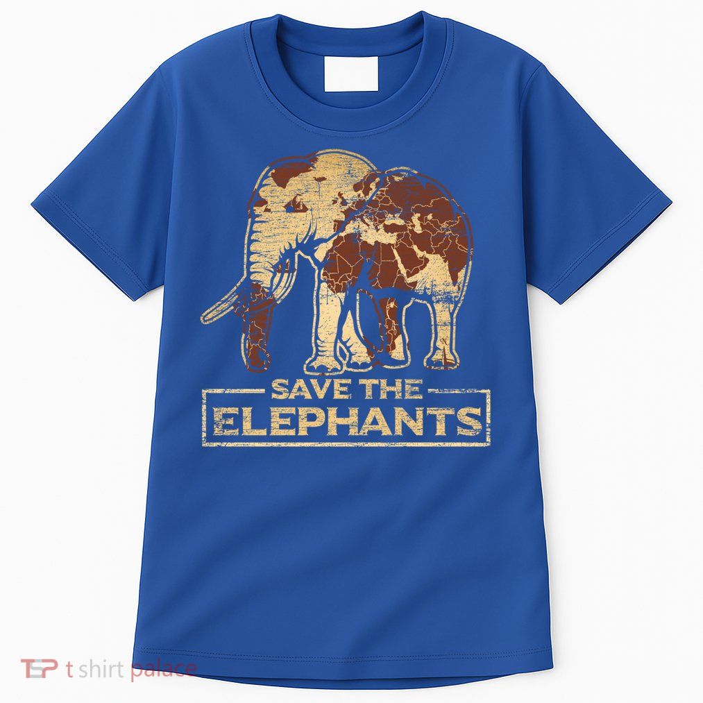 Save The Elephants Elephant Great Gift Tall T-Shirt