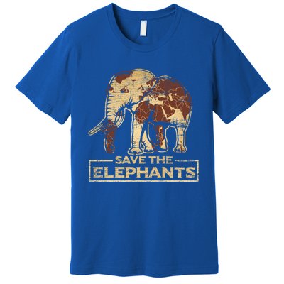 Save The Elephants Elephant Great Gift Premium T-Shirt