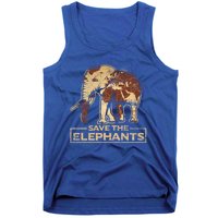 Save The Elephants Elephant Great Gift Tank Top