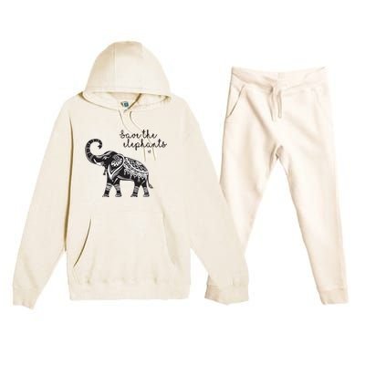 Save The Elephants Premium Hooded Sweatsuit Set