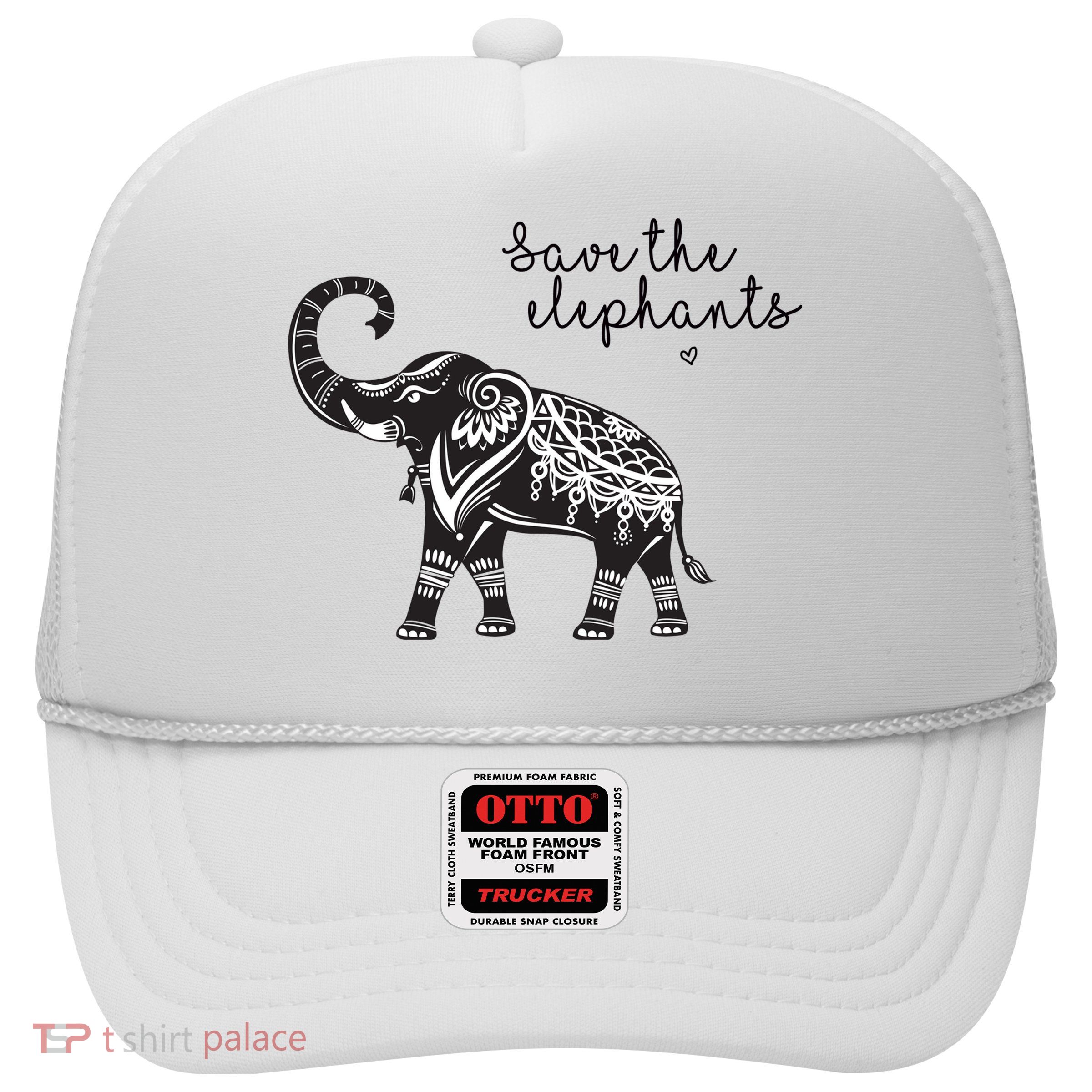 Save The Elephants Trucker Hat
