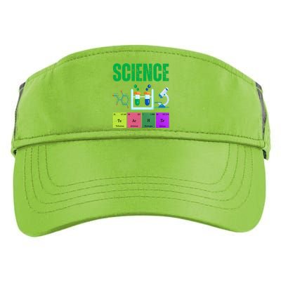 Science Teacher Element Gift Adult Drive Performance Visor