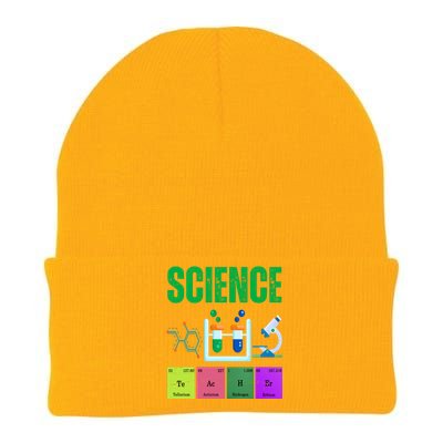 Science Teacher Element Gift Knit Cap Winter Beanie