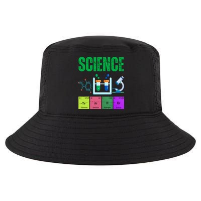 Science Teacher Element Gift Cool Comfort Performance Bucket Hat