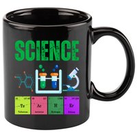 Science Teacher Element Gift 11oz C Handle Ceramic Mug