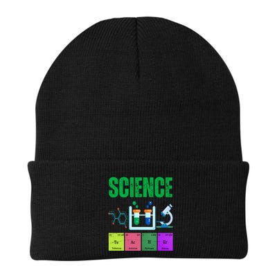 Science Teacher Element Gift Knit Cap Winter Beanie