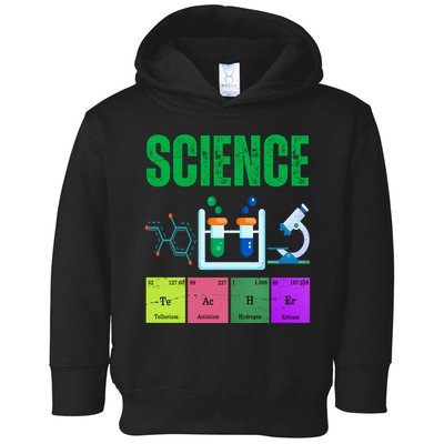 Science Teacher Element Gift Toddler Hoodie