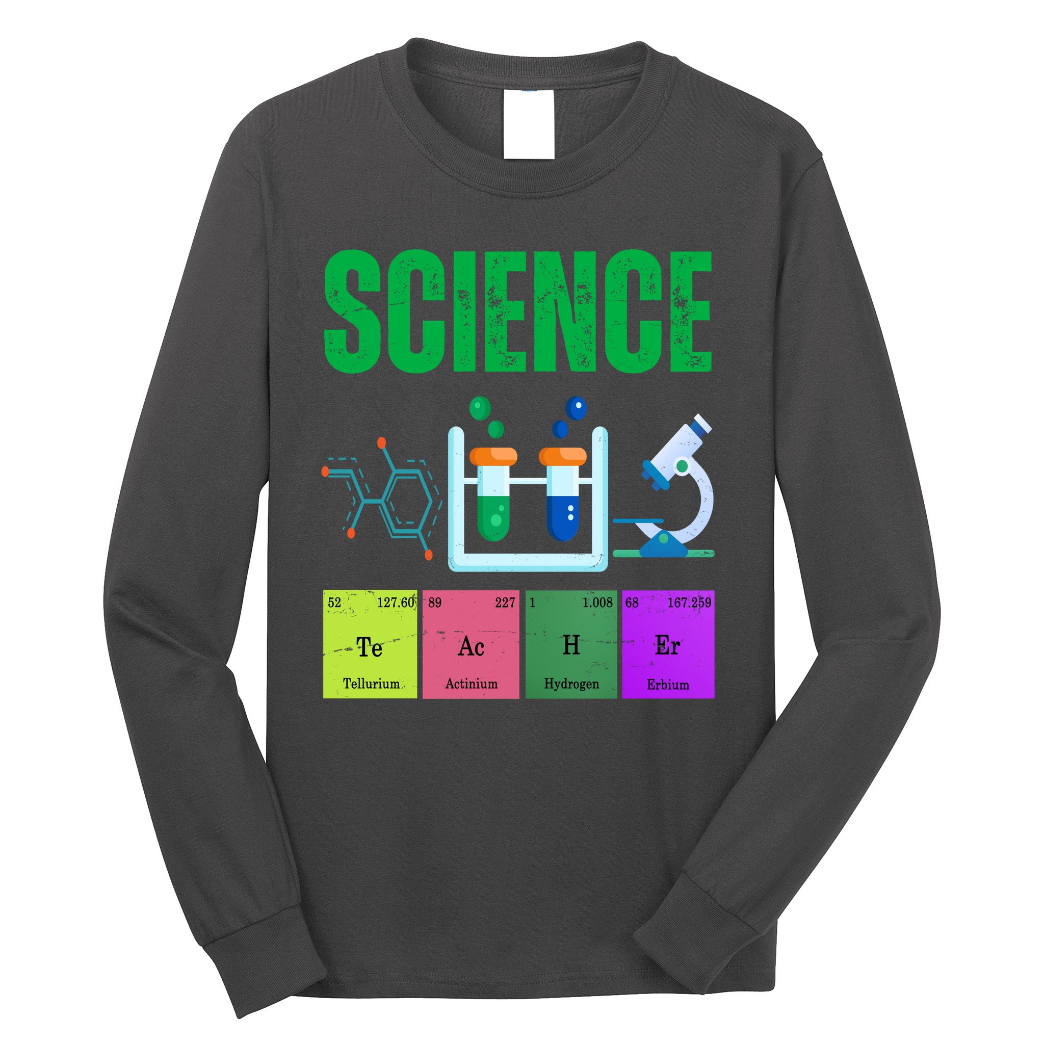 Science Teacher Element Gift Long Sleeve Shirt