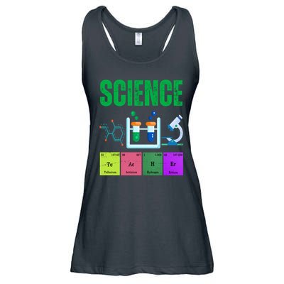 Science Teacher Element Gift Ladies Essential Flowy Tank
