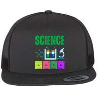 Science Teacher Element Gift Flatbill Hat
