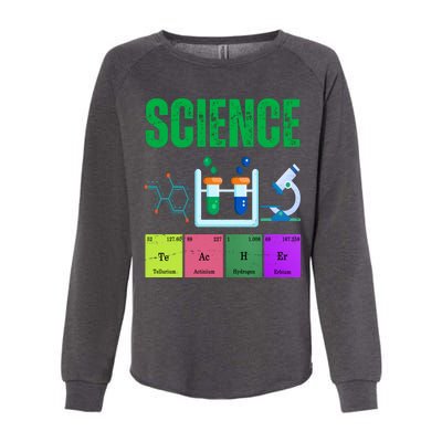 Science Teacher Element Gift Womens California Wash Sweatshirt