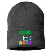 Science Teacher Element Gift Sustainable Knit Beanie