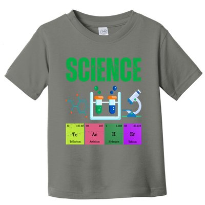 Science Teacher Element Gift Toddler T-Shirt