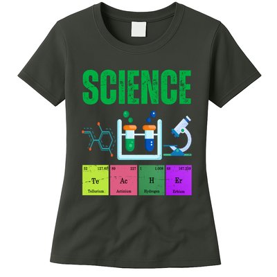 Science Teacher Element Gift Womens T-Shirt