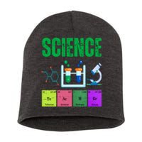 Science Teacher Element Gift Short Acrylic Beanie