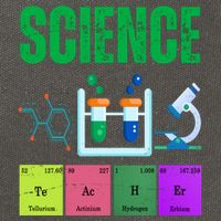 Science Teacher Element Gift Cotton Canvas Backpack