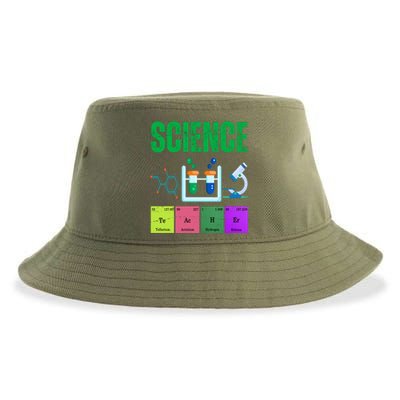 Science Teacher Element Gift Sustainable Bucket Hat