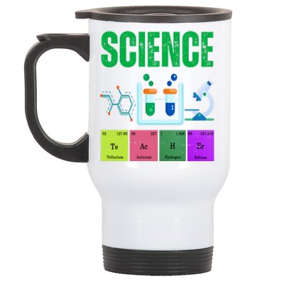 Science Teacher Element Gift Stainless Steel Travel Mug