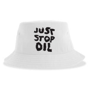 Save the Earth Take a Stand Against Oil Sustainable Bucket Hat