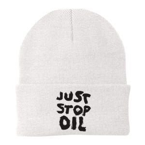 Save the Earth Take a Stand Against Oil Knit Cap Winter Beanie