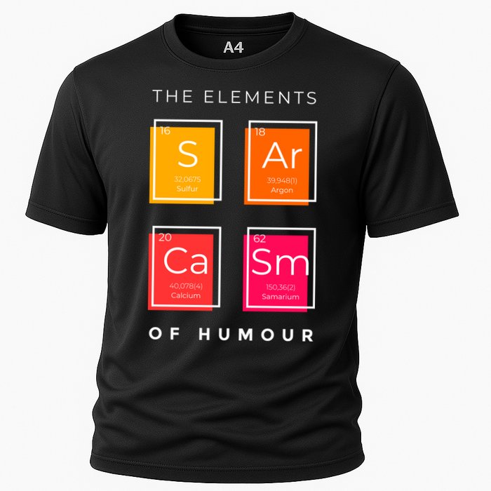 Sarcasm The Elements Of Humour Funny Performance Shirt