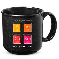 Sarcasm The Elements Of Humour Funny 15oz Campfire Ceramic Mug