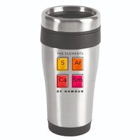 Sarcasm The Elements Of Humour Funny 16oz Travel Tumbler
