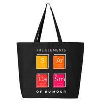 Sarcasm The Elements Of Humour Funny 25L Jumbo Tote
