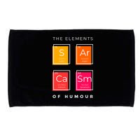 Sarcasm The Elements Of Humour Funny Microfiber Hand Towel