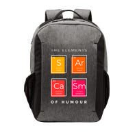 Sarcasm The Elements Of Humour Funny Vector Backpack