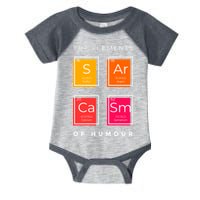 Sarcasm The Elements Of Humour Funny Infant Baby Jersey Bodysuit