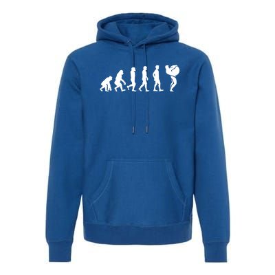 Strong Training Evolution Powerlifting Stones Great Gift Premium Hoodie