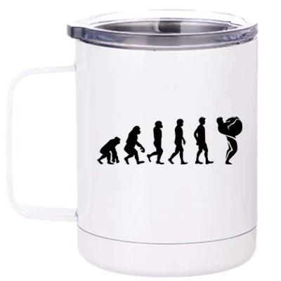 Strong Training Evolution Powerlifting Stones Great Gift 12 oz Stainless Steel Tumbler Cup