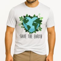 Save The Earth Planet Heart Earth Day Performance Shirt